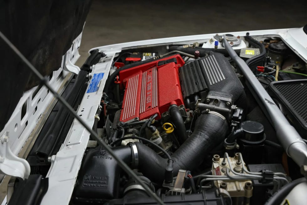 1992 lancia delta integrale martini 6 evoluzione engine