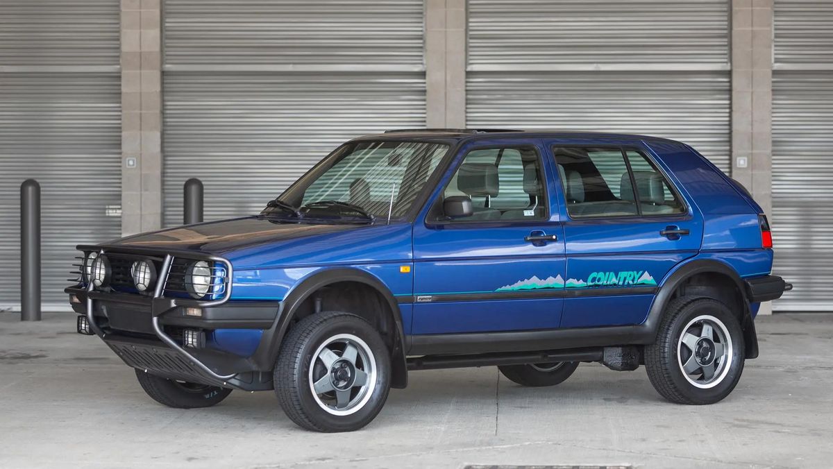 This 1991 VW Golf Country, for Sale on BaT, Was ahead of Its Time