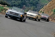 1993 cadillac allante, 1992 jaguar xjs v12, 1992 mercedes benz 300sl