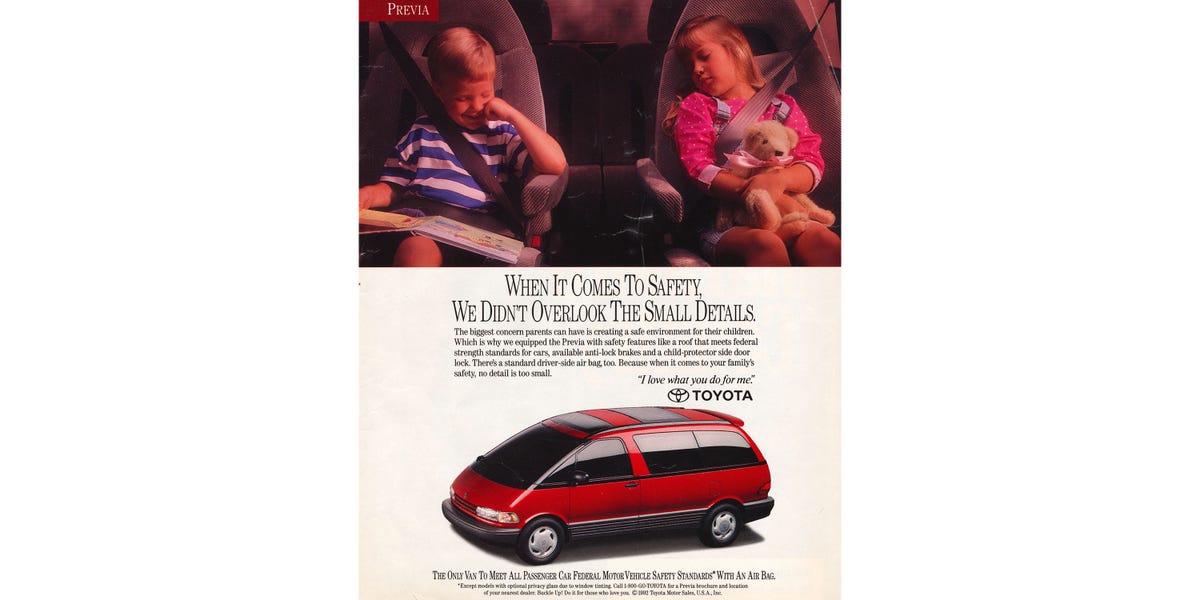 1993: Midengined Supercar of Minivans Keeps the Little Ones Safe