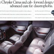 1994 chrysler cirrus magazine advertisement