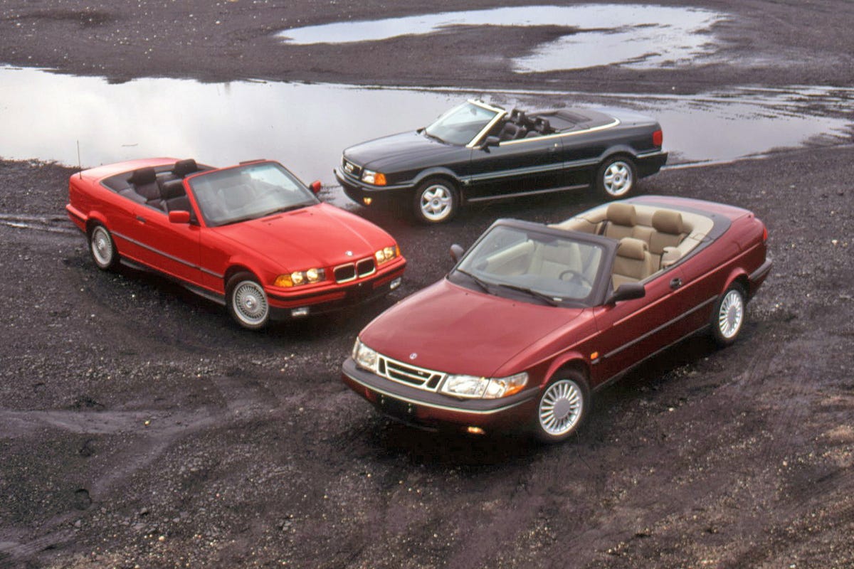 View Photos of the 1995 Compact Luxury Convertible Comparison
