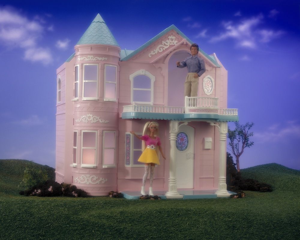 Glam Barbie doll house tour! Play Toys! 