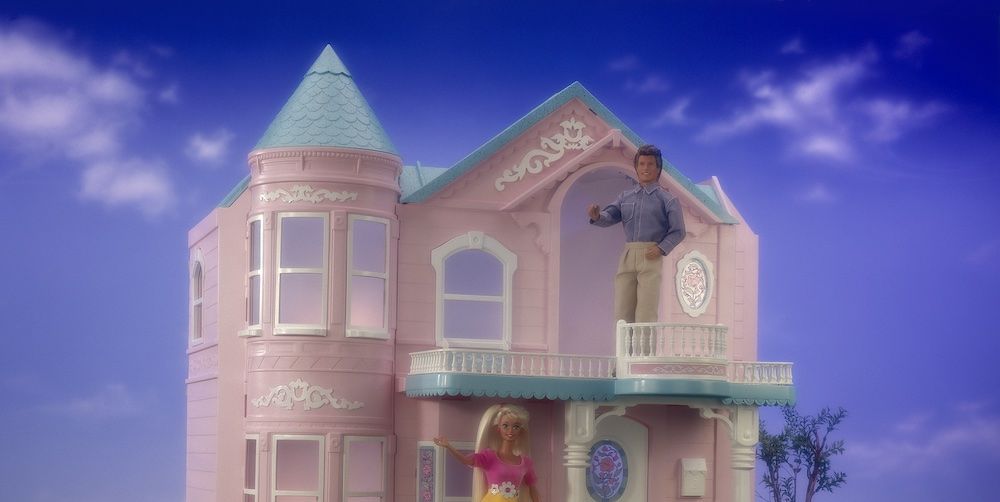 barbie dream house with elevator