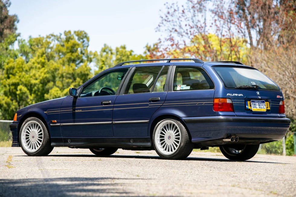 1996 bmw alpina touring 6 speed rear