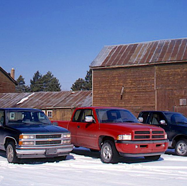 View Photos of the 1996 FullSize Truck Comparison Test