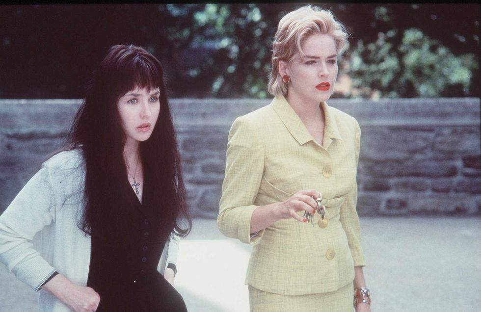 1996 SHARON STONE AND ISABELLE ADJANI STAR IN THEIR NEW SUSPENSE THRILLER "DIABOLIQUE"