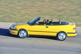 1997 saab 900se turbo convertible