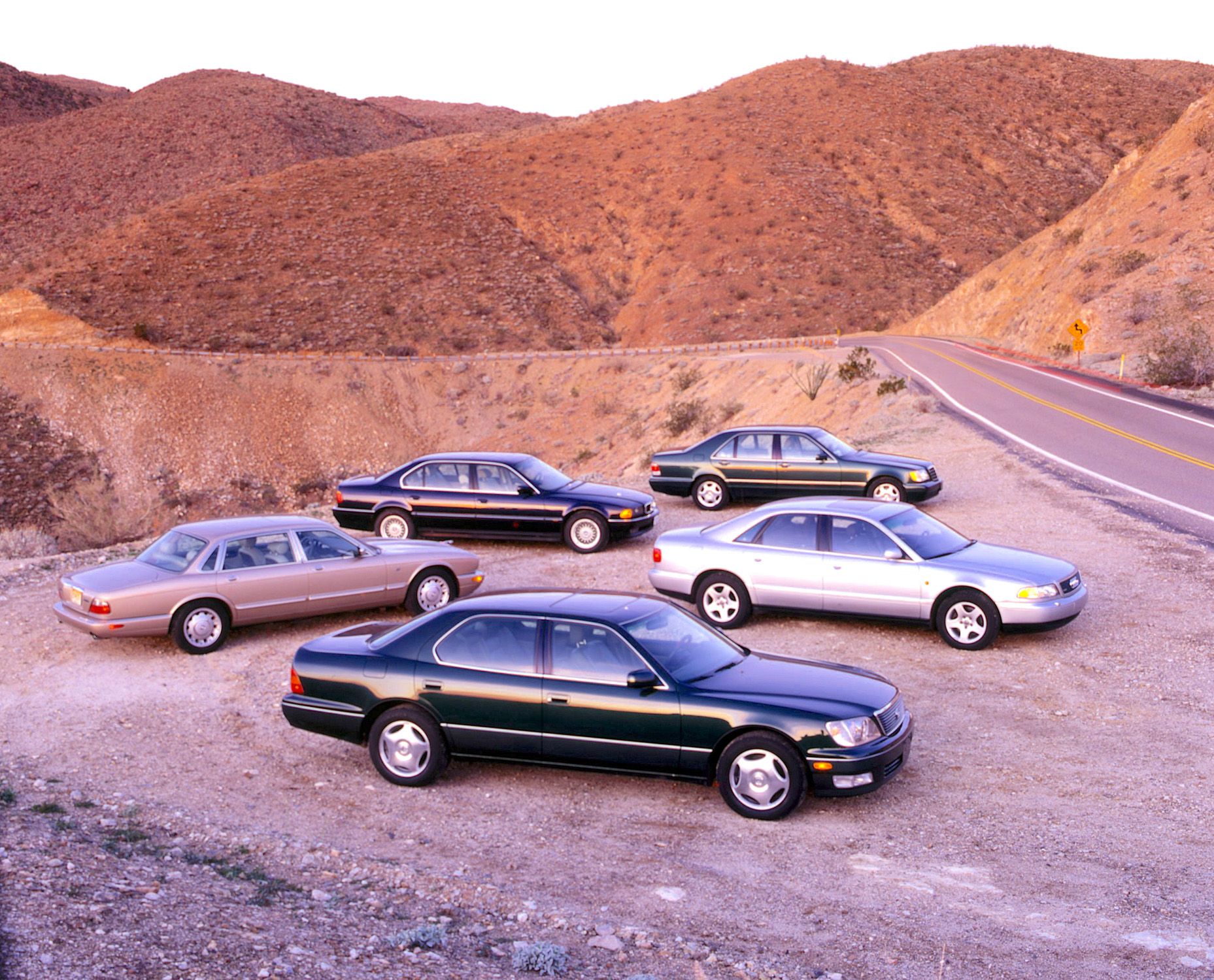 1998 Luxury Sedans Comparison Test: High-Altitude Cruisers