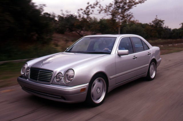 1999 Mercedes E55 AMG Does the Twist