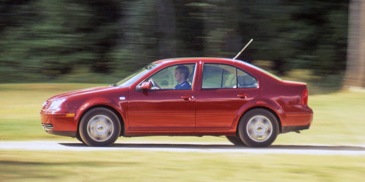 1999 Volkswagen Jetta GLX Finally Ditches the Straight Edge