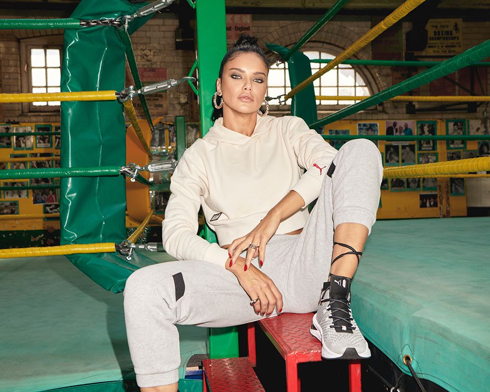 Adriana su primera Puma inspirada en el boxeo