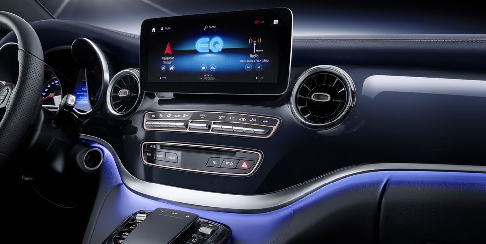 Mercedes-Benz Concept EQV interior