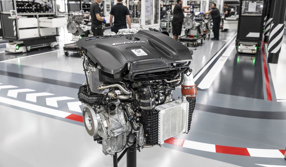 Mercedes-AMG's M139 four-cylinder engine