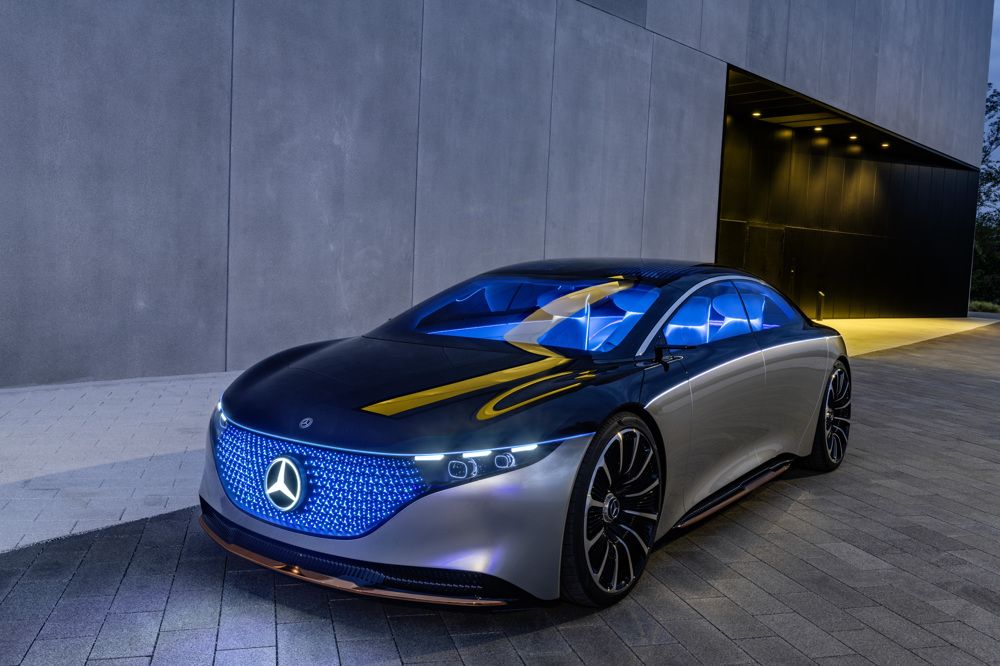 Mercedes-Benz Vision EQS Concept Points to a Fun Future