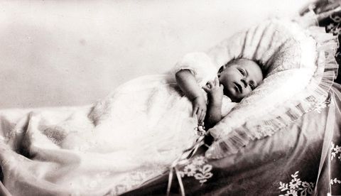 Queen Elizabeth II as a newborn