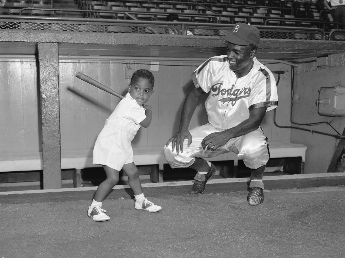 jackie robinson as a child