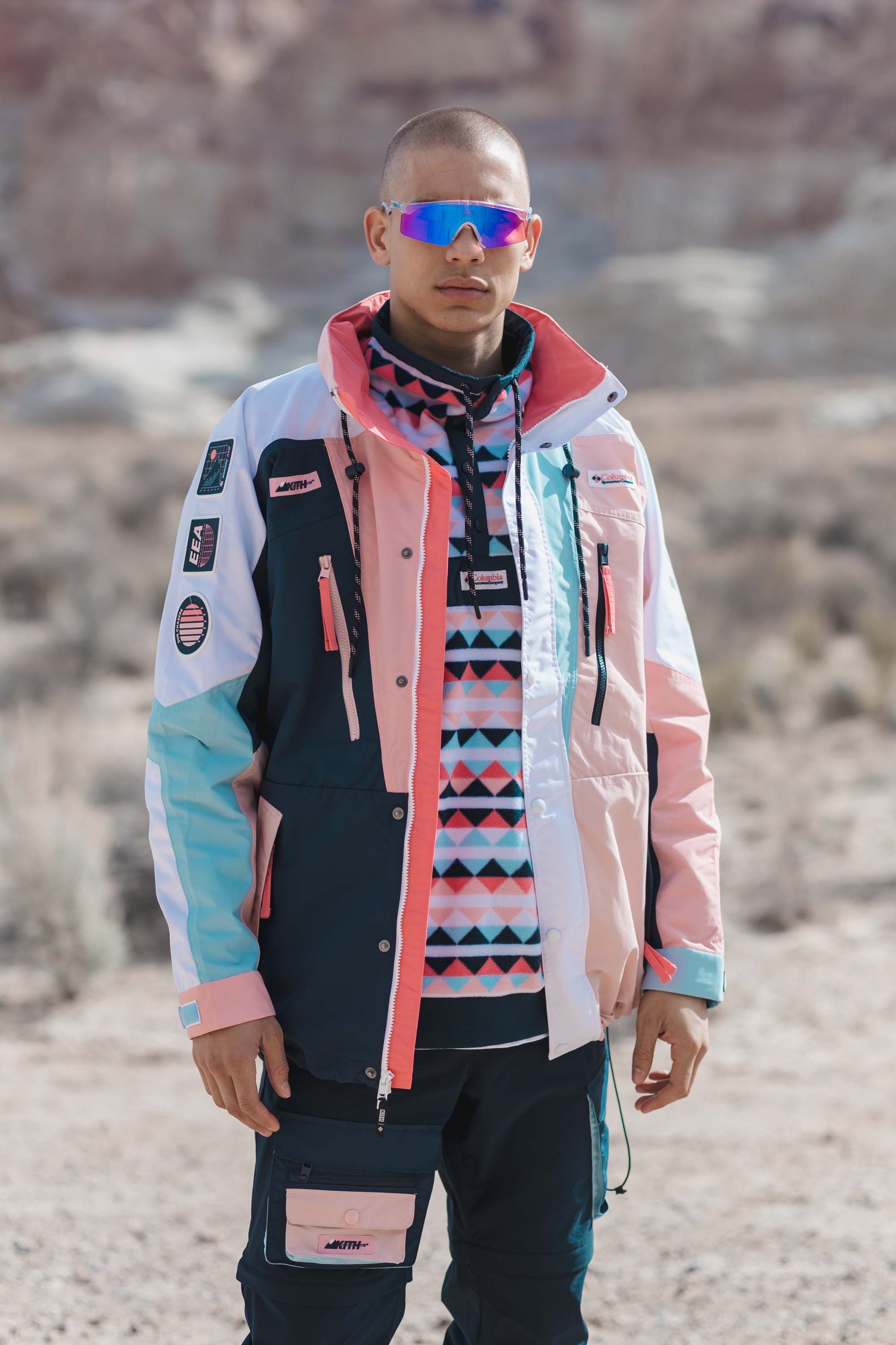 Kith x 2025 columbia chuting jacket