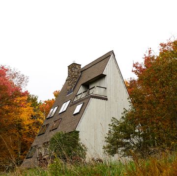 a frame cottage