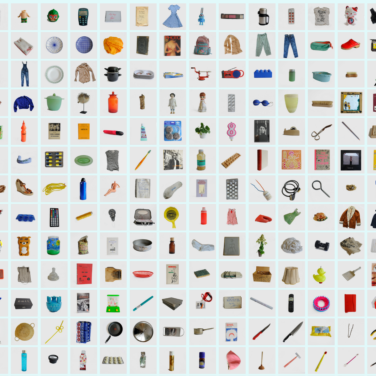 Katalog, l'impresa (epica) di Barbara Iweins che ha fotografato 10,532  oggetti di casa