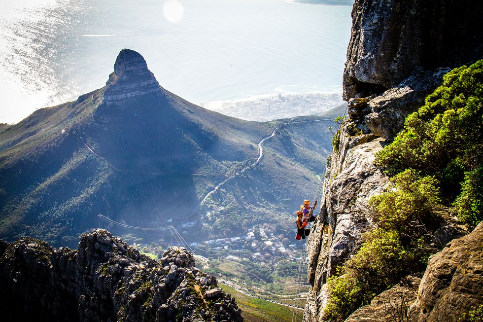 Things to do in Cape Town: Abseil Table Mountain
