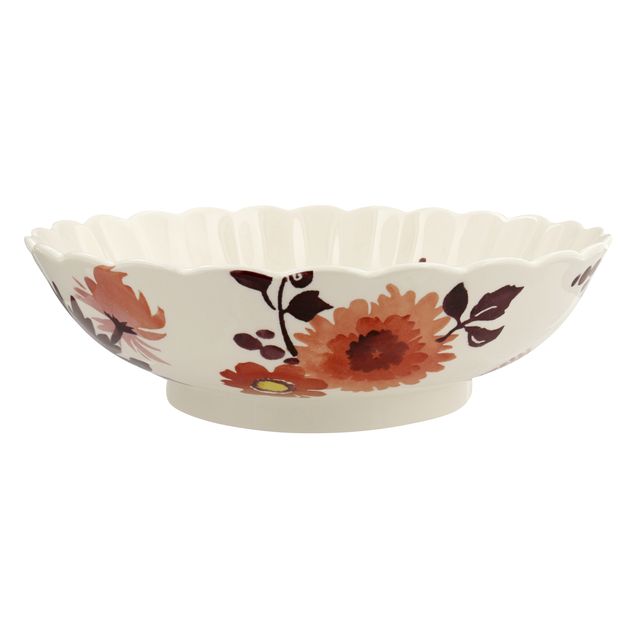 Porcelain, Bowl, Tableware, Dishware, Beige, Ceramic, Mixing bowl, Petal, Plant, Serveware, 