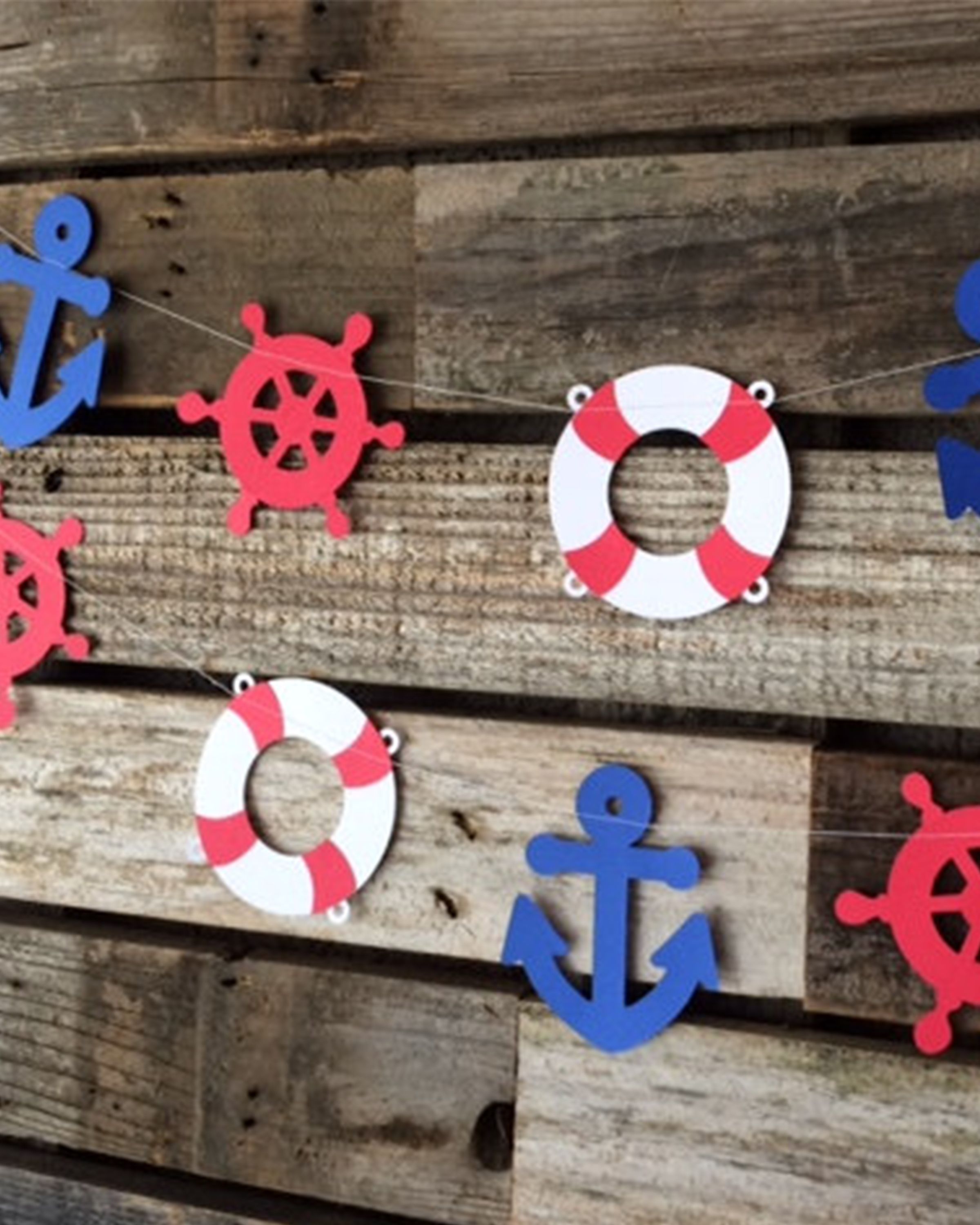 Nautical baby hot sale shower centerpieces