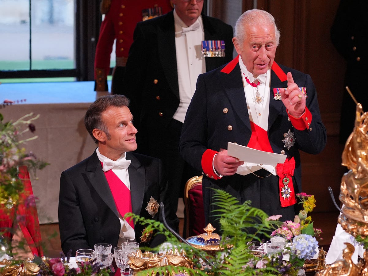 Elton John and Mick Jagger Join the Royals For Windsor Castle State Banquet