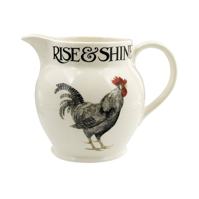 Chicken, Rooster, Bird, Serveware, Tableware, Galliformes, Drinkware, Livestock, Mug, Porcelain, 