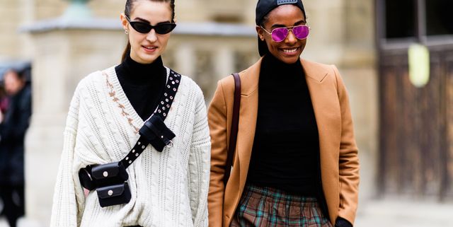 Trendy Classic Round Chain Sunglasses Women 2019 Luxury Brand