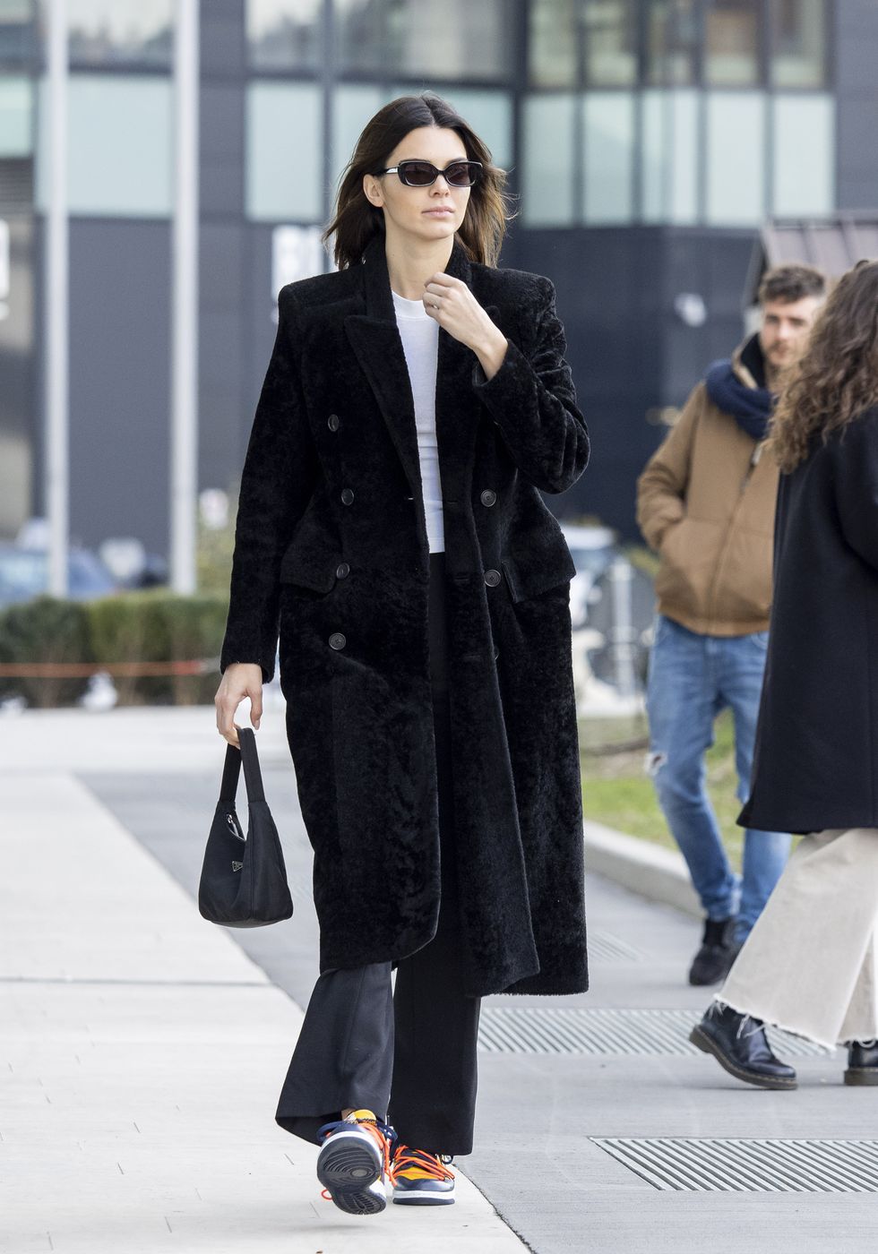milan, italy   february 20 kendall jenner is seen during milan fashion week fallwinter 2020 2021 on february 20, 2020 in milan, italy photo by arnold jerockigetty images