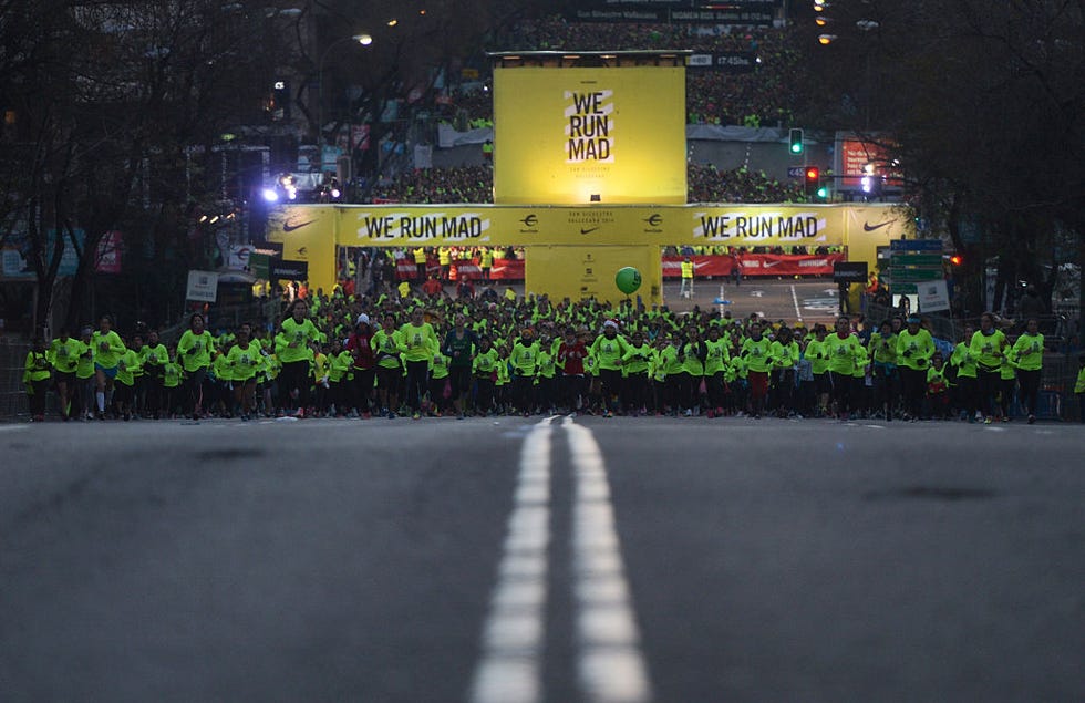 San Silvestre Vallecana race in Madrid
