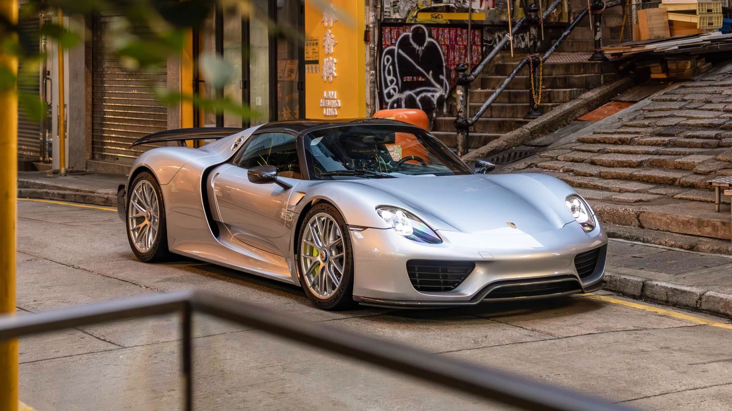 You Can Still Buy an Almost-New, Never Registered Porsche 918 