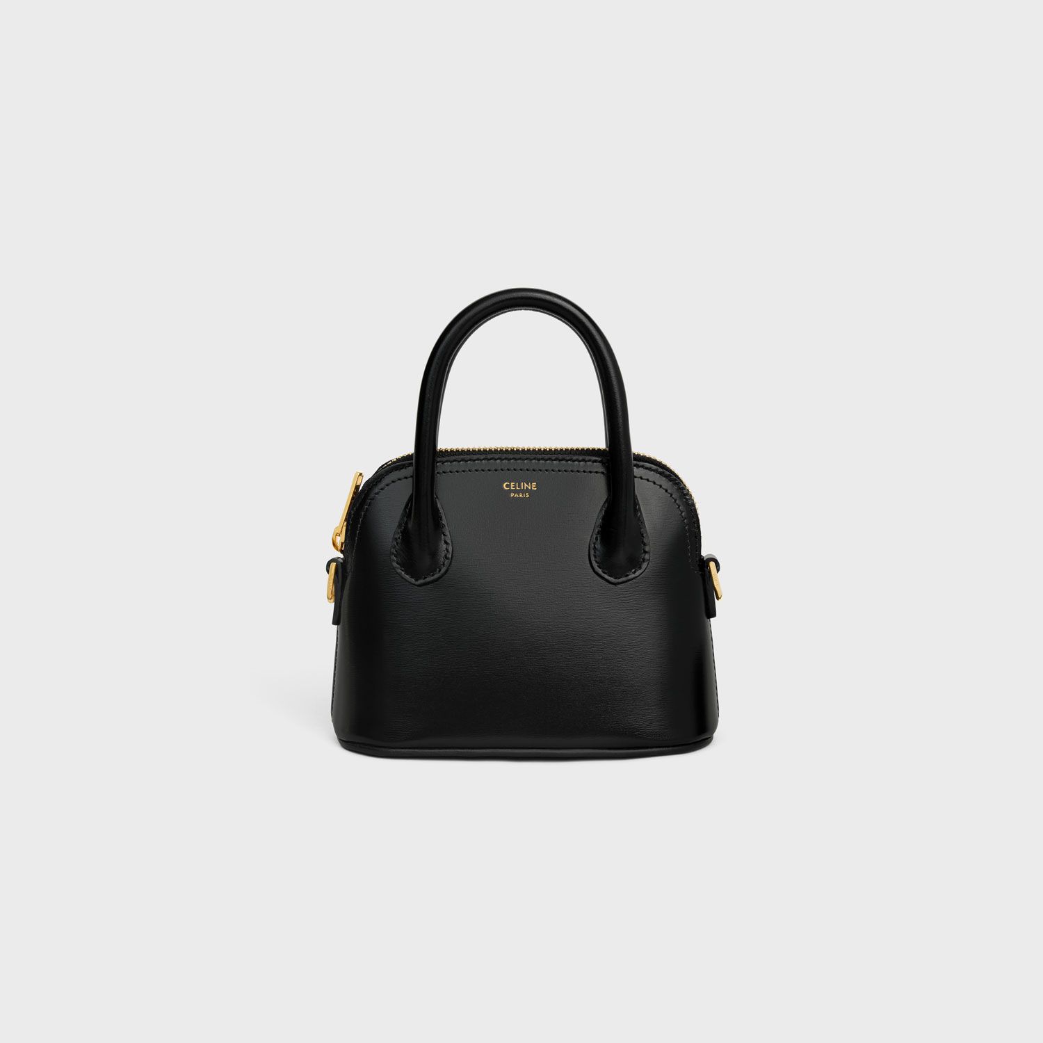 CELINE(セリーヌ) Croco-embossed leather round zip wallet