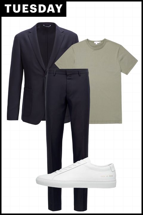 Clothing, Suit, Formal wear, Sleeve, Outerwear, Blazer, Font, Tuxedo, T-shirt, Uniform, 