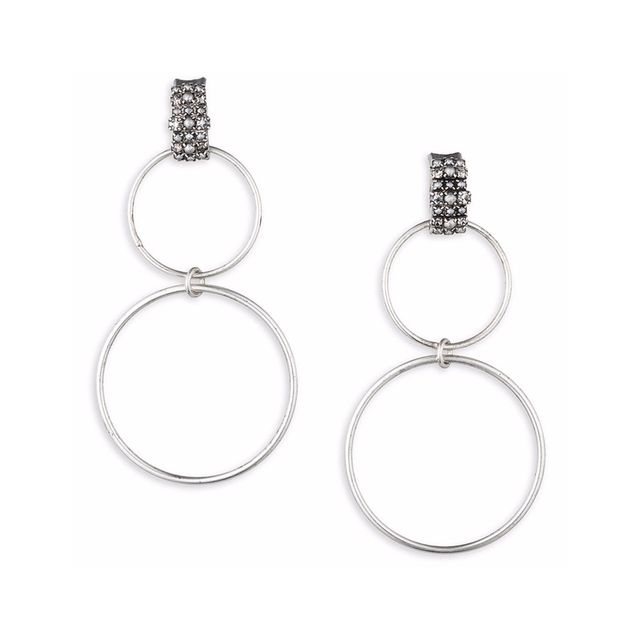 Jewellery, Fashion accessory, Earrings, Body jewelry, Silver, Circle, Platinum, Metal, 