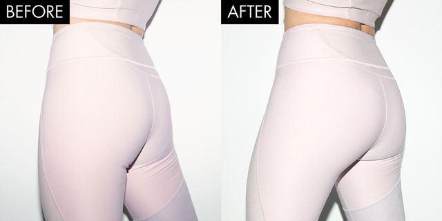 Week 0 versus week 4 of gorgeous glutes! Can you guys see much of