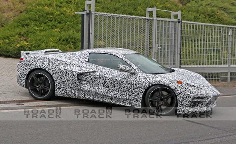 Mid-Engine C8 Corvette Spy Photos - New 2018 C8 Corvette Photos