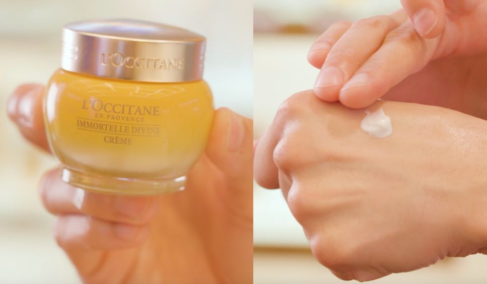 Skin, Face, Product, Head, Hand, Yellow, Nail, Cream, Finger, Skin care, 