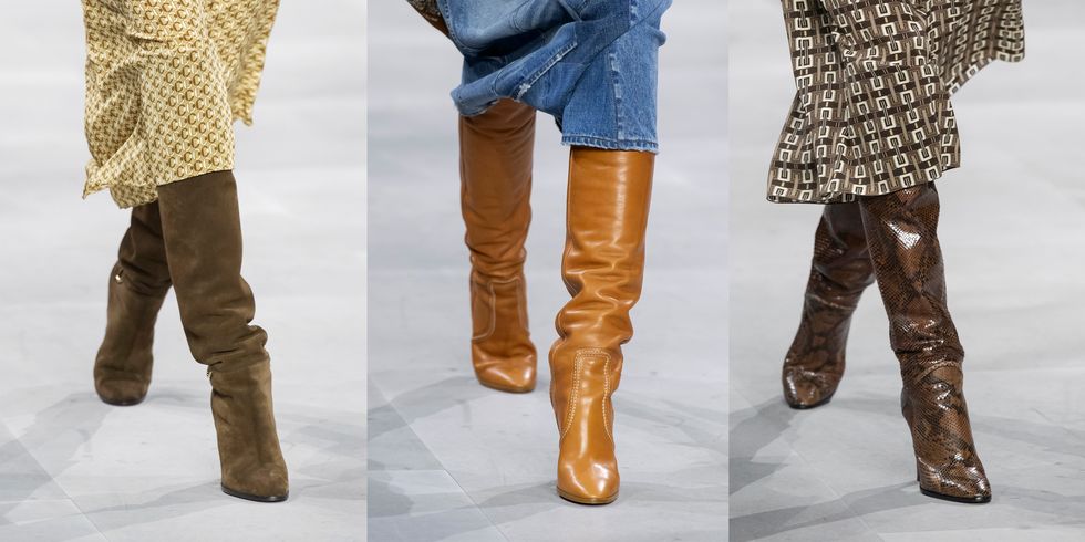 Footwear, Boot, Human leg, Leg, Knee-high boot, Thigh, Shoe, Riding boot, Brown, Fashion, 