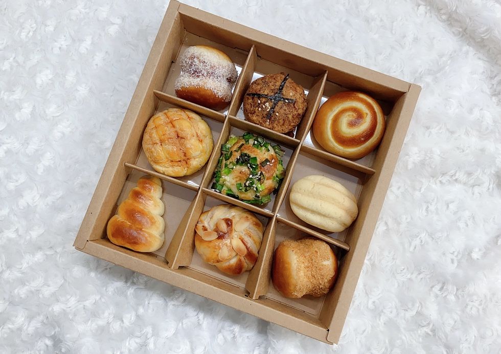內湖legout麵包店歡慶十週年～推出台灣古昔舊時經典麵包禮盒