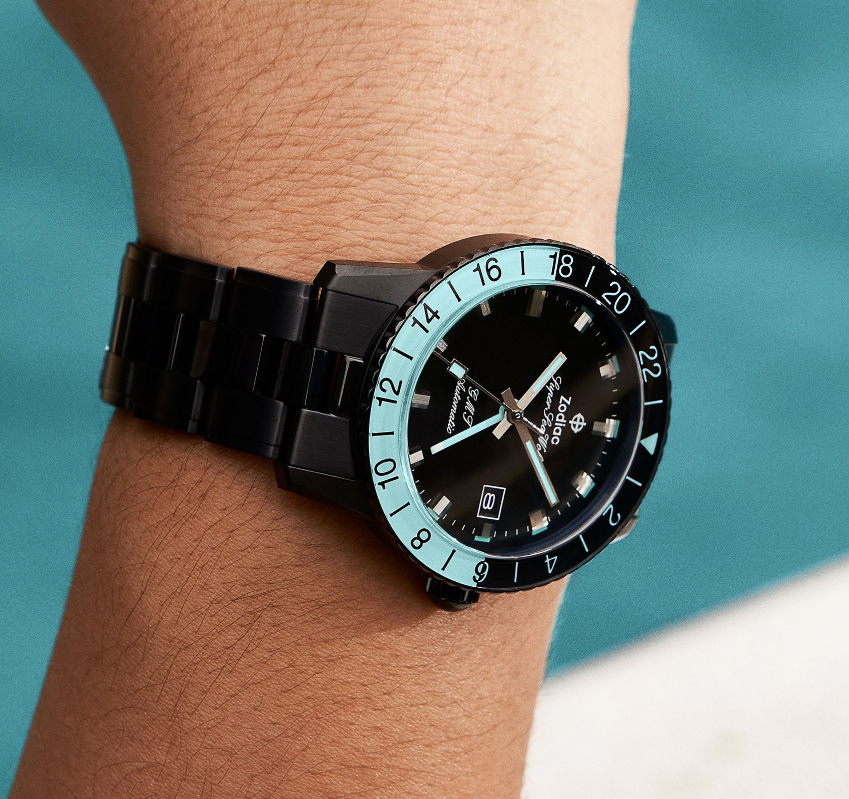 Zodiac Super Sea Wolf GMT Blackout Review Where to Buy and Price