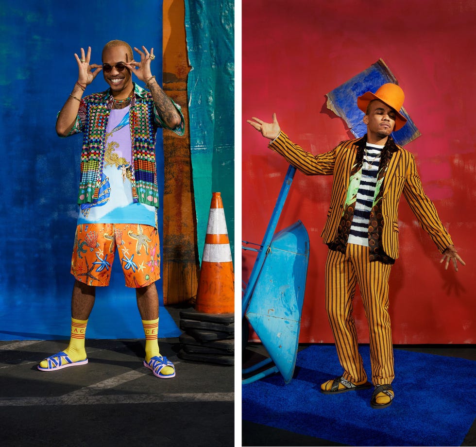anderson .paak is a master of the socks and sandals look.﻿