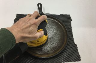 seasoning cast iron