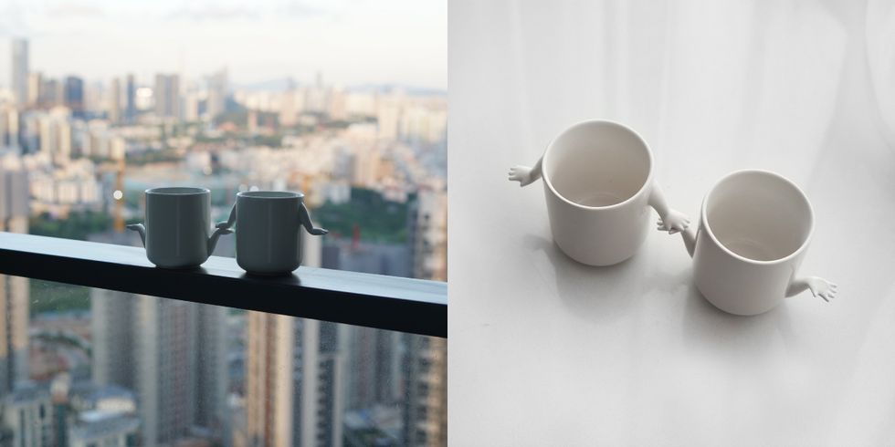 網路爆紅「磁吸手手杯」pinkoi全台獨家販售！用詼諧方式訴說心聲，互動設計增添生活驚喜