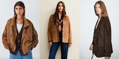 best suede jackets in autumn 2025 that you can afford and how to care for them with good housekeeping