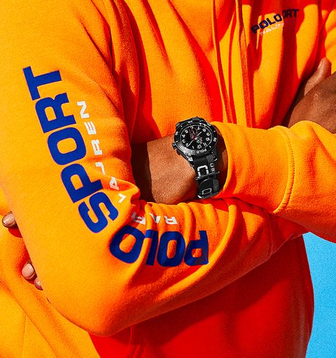 yes, virginia, there ﻿is﻿ a perfect watch to pair with your polo sport long sleeve tee