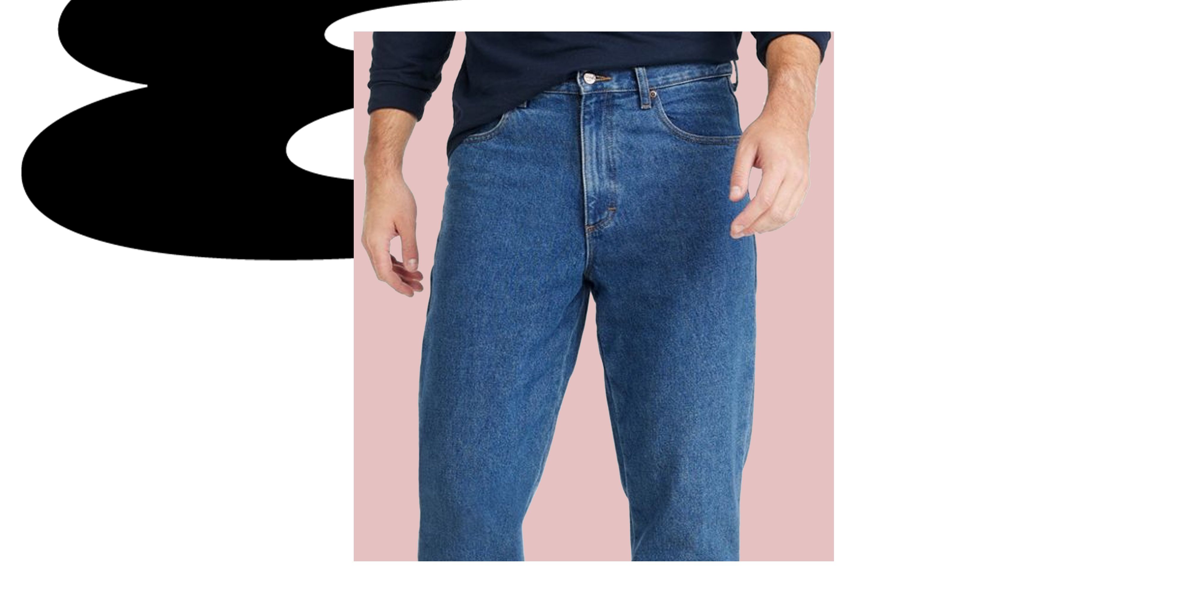 SSLR Men's Regular Fit Straight Leg Thermal Fleece Lined Jeans