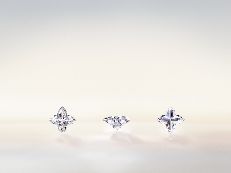 lv的鑽石花朵革命：lv diamonds鑽石珠寶系列上市！正式成為lv monogram star星型鑽石