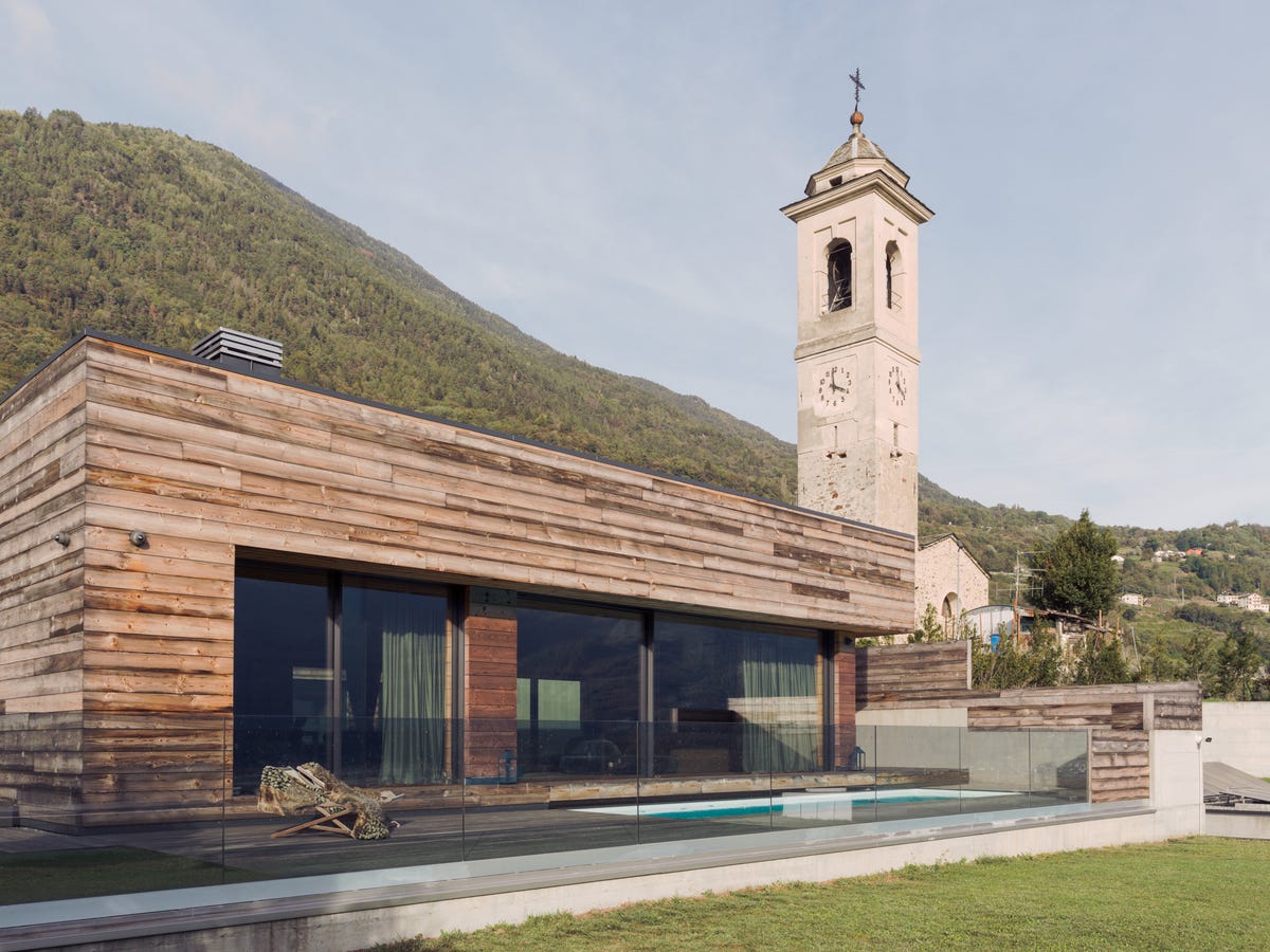 Casa B, la casa di Alfredo Vanotti in Valtellina